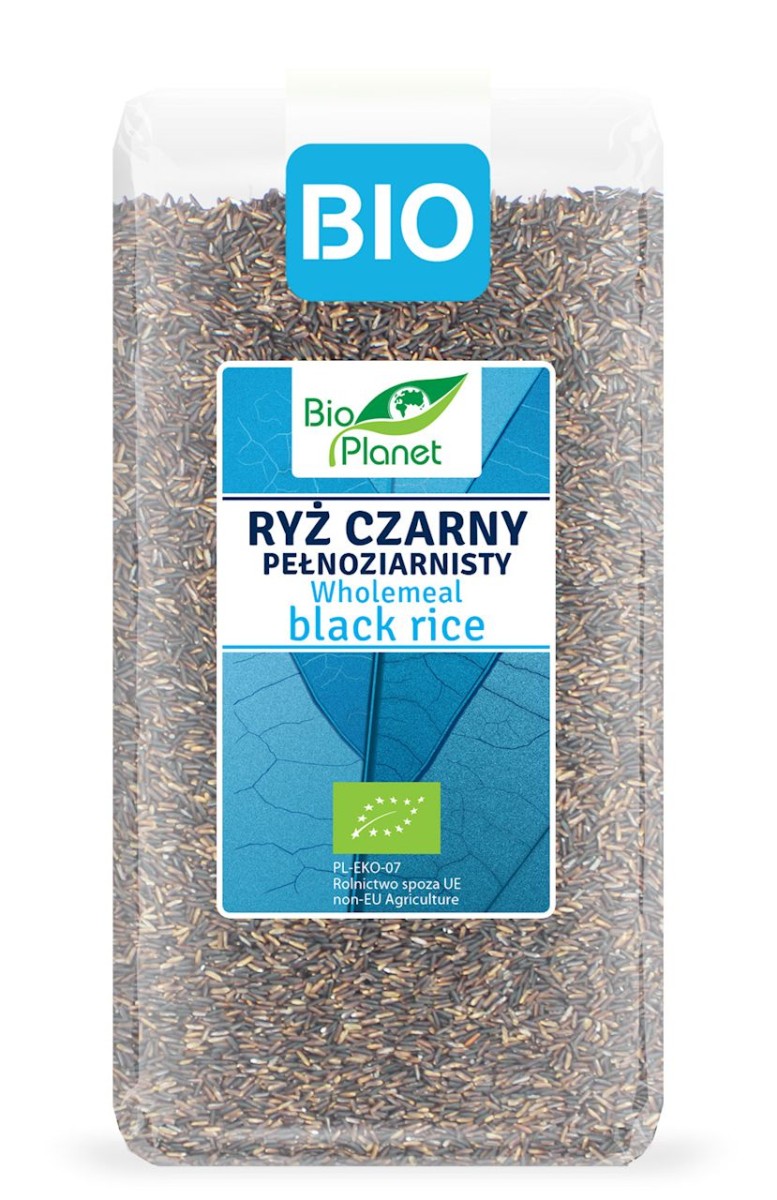 Ryż Czarny Pełnoziarnisty BIO 500g - Bio Planet