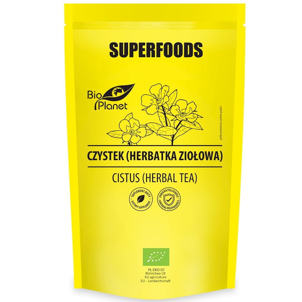 Czystek Herbatka Ziołowa BIO 70g - Bio Planet Superfoods