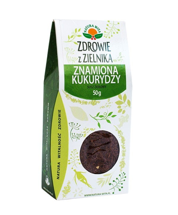 Znamiona Kukurydzy Suszone 50g - Natura Wita
