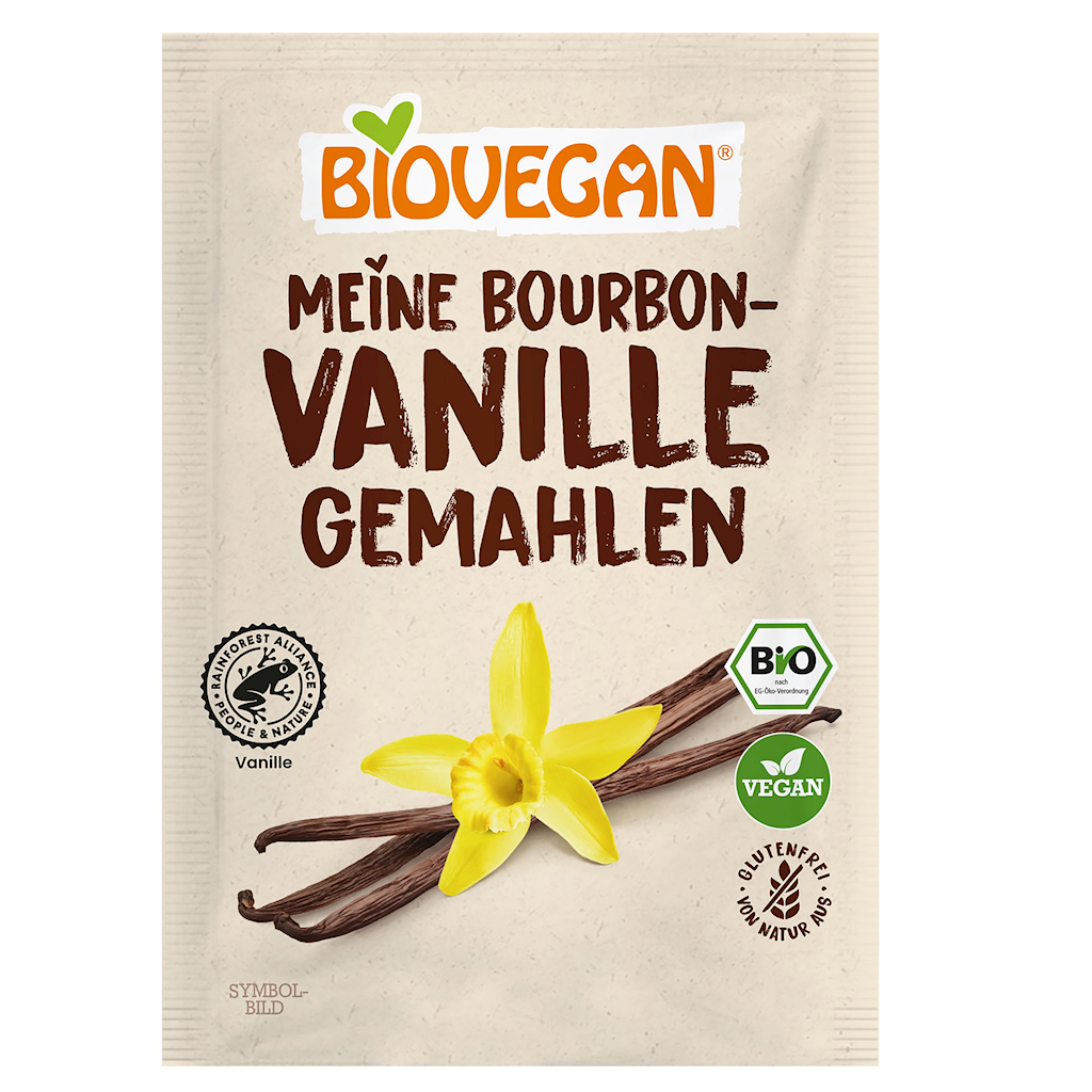 Wanilia Bourbon Mielona bezglutenowa BIO 5g - BioVegan
