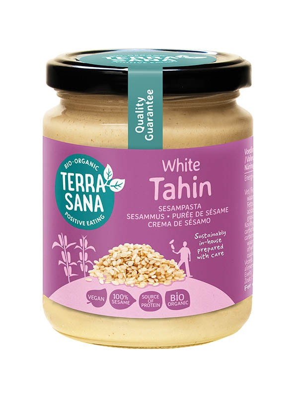 Tahini Białe Pasta Sezamowa BIO 250g - Terrasana