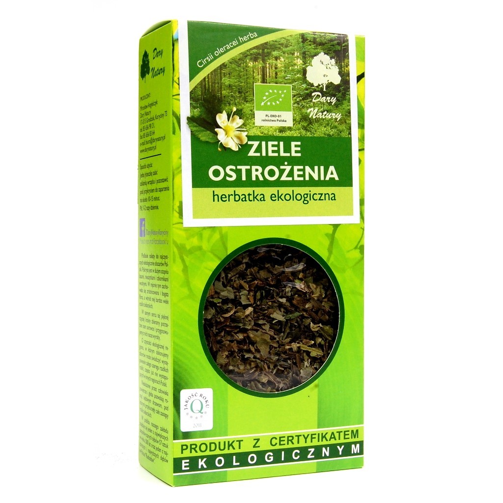 Herbatka Ziele Ostrożenia BIO 25g - Dary Natury