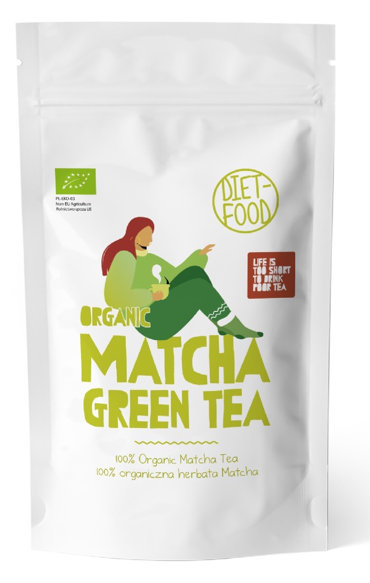 Herbata Zielona Matcha BIO 100g - Diet Food