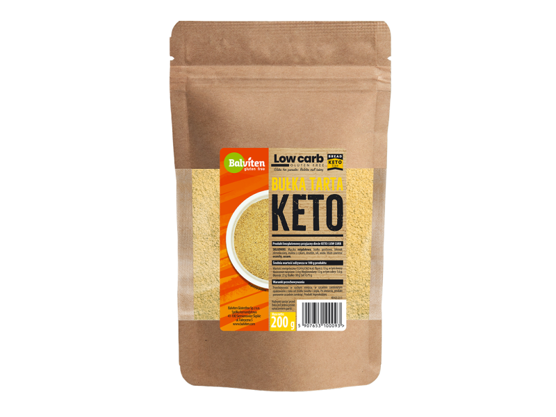 Bułka Tarta Keto bezglutenowa 200g - Balviten