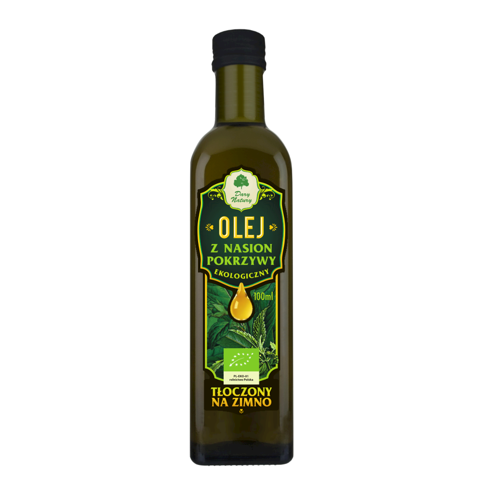 Olej z Nasion Pokrzywy BIO 100 ml - Dary Natury