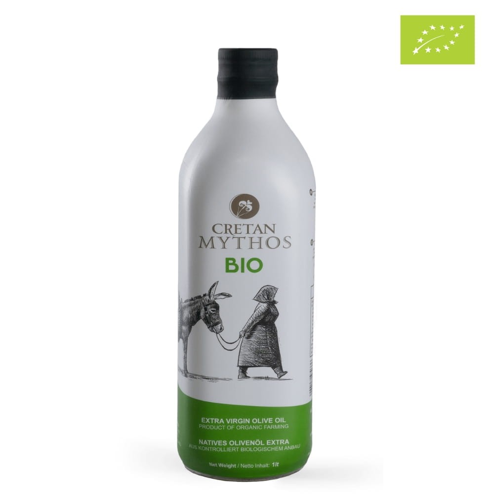 Oliwa z Oliwek Extra Virgin Zgodna z Dietą Kreteńską BIO 1L - Cretan Mythos
