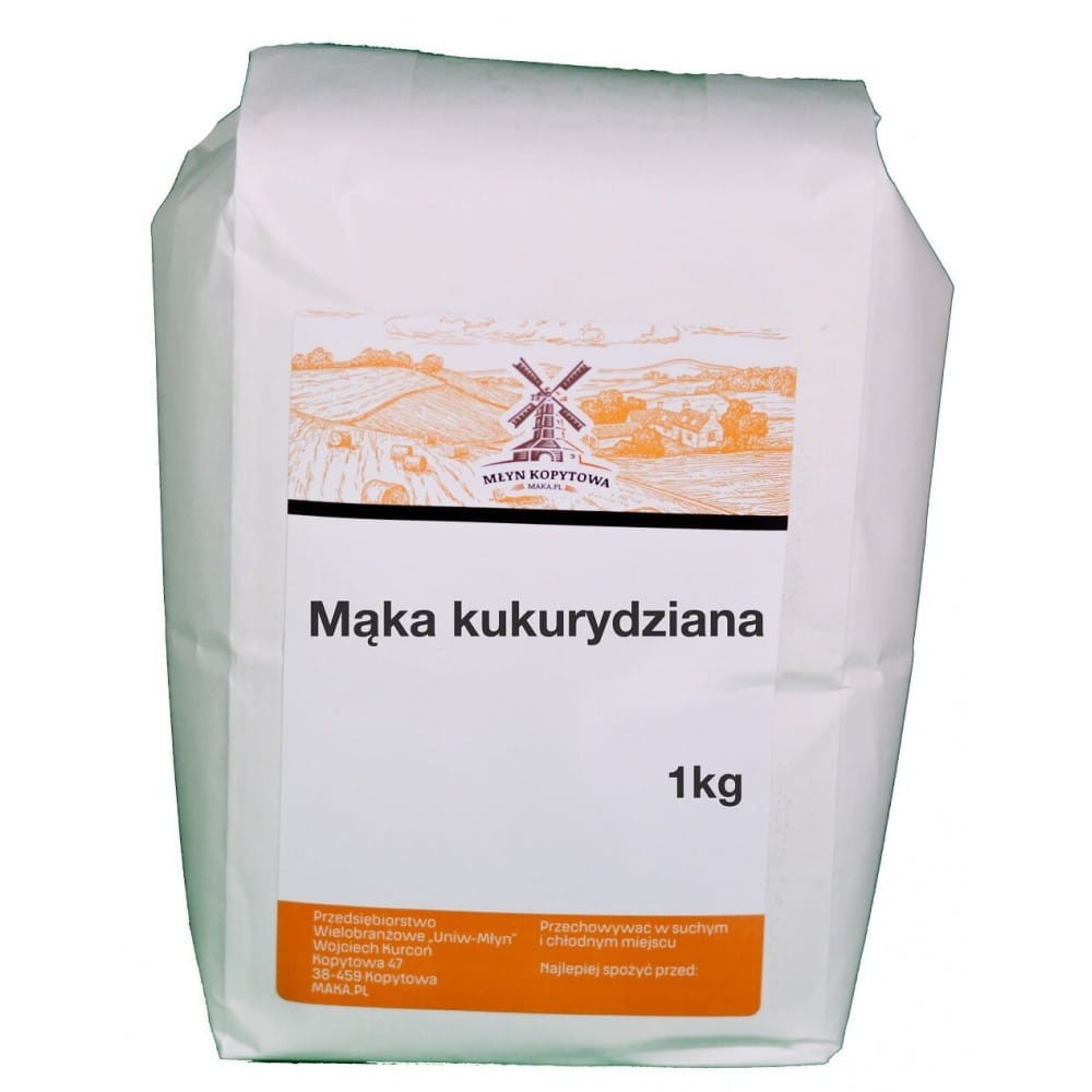 Mąka Kukurydziana 1kg - Młyn Kopytowa