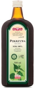 Sok z Pokrzywy 100% NFC 500ml - Polska Róża