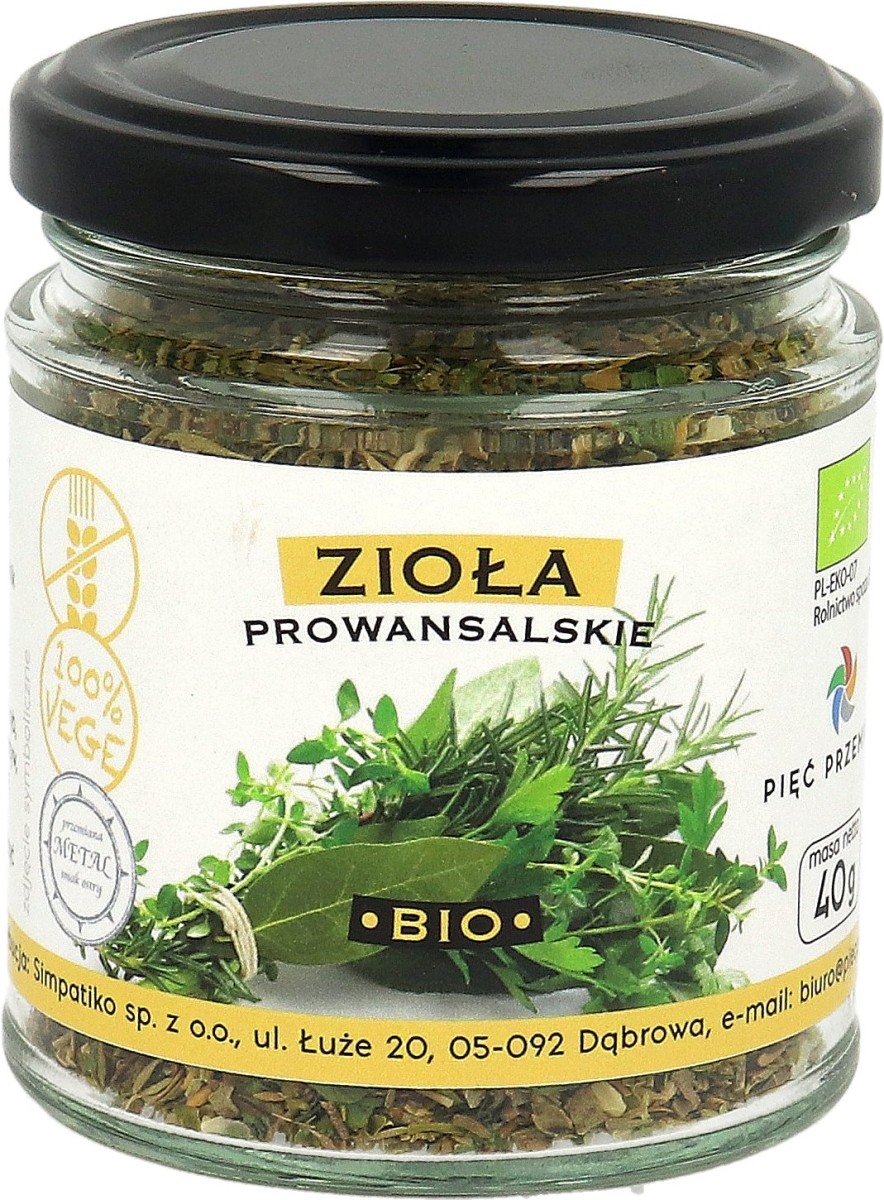 Zioła Prowansalskie BIO 40g - Pięć Przemian
