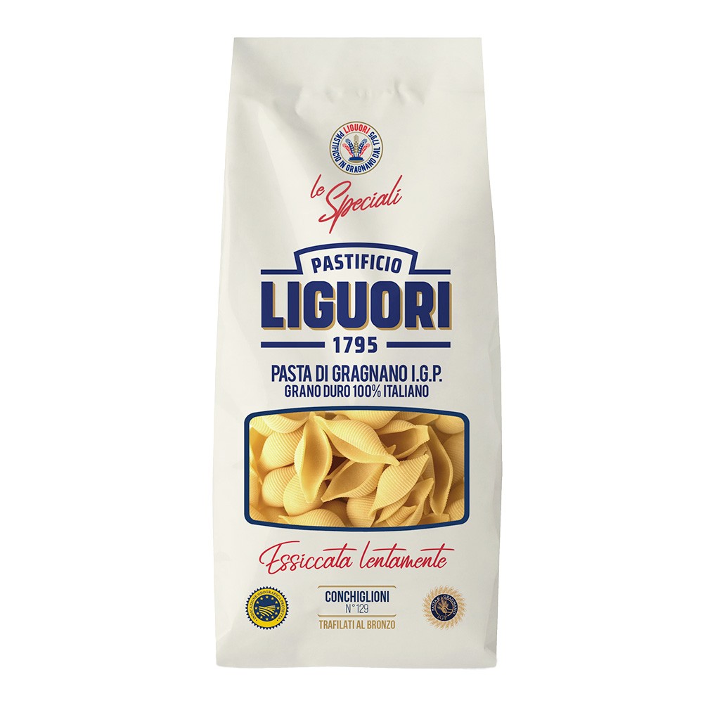 Makaron Conchiglioni Duże Muszle 500g - Pastificio Liguori