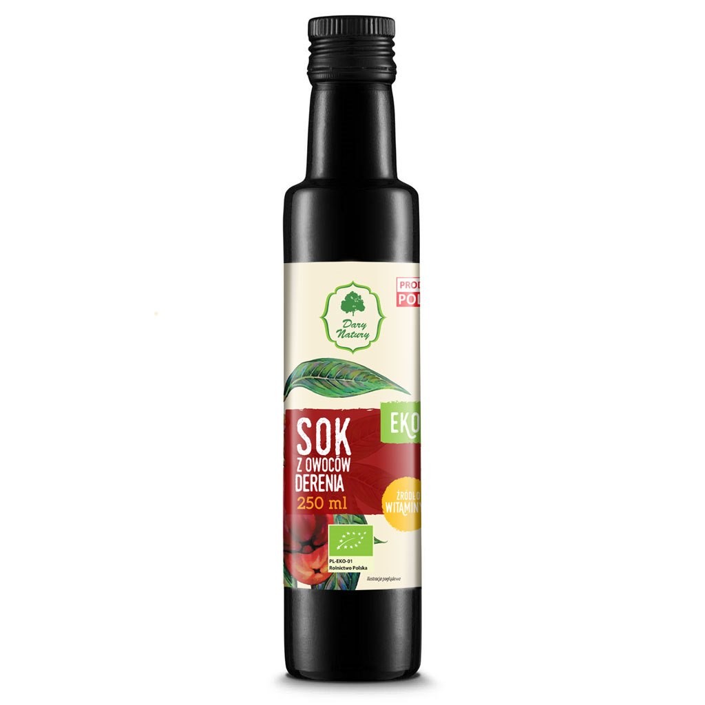 Sok z Derenia BIO 250ml - Dary Natury