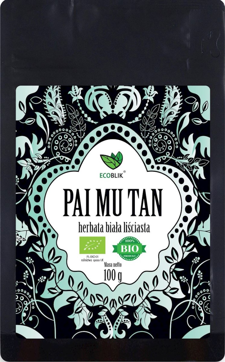 Herbata Biała Liściasta Pai Mu Tan BIO 100 g - Ecoblik