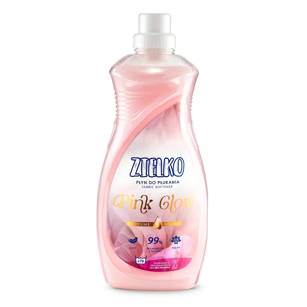 Płyn do Płukania Tkanin Pink Glow 1520 ml - Zielko