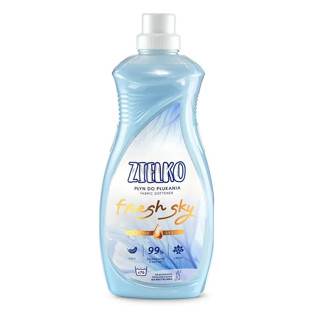 Płyn do Płukania Tkanin Fresh Sky 1520 ml - Zielko
