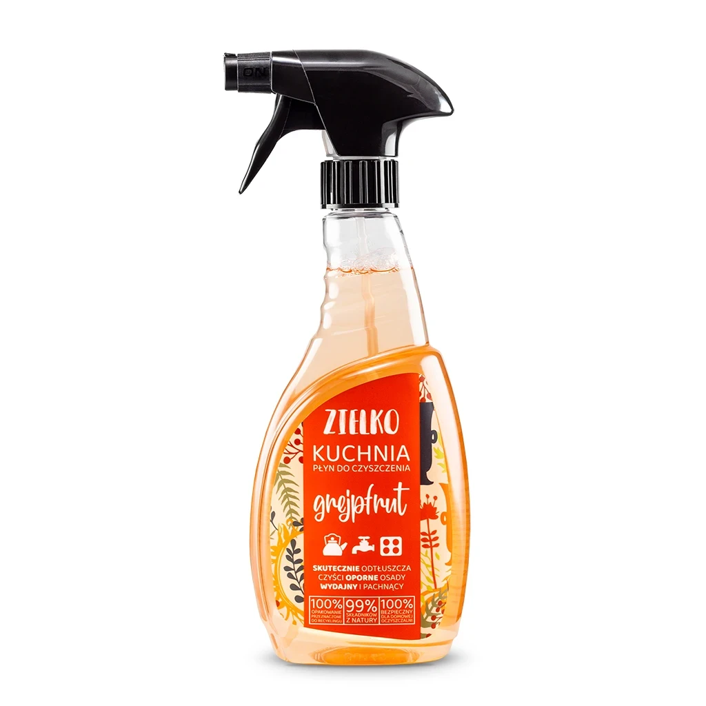 Płyn do Czyszczenia Kuchni Grejpfrut 500 ml - Zielko