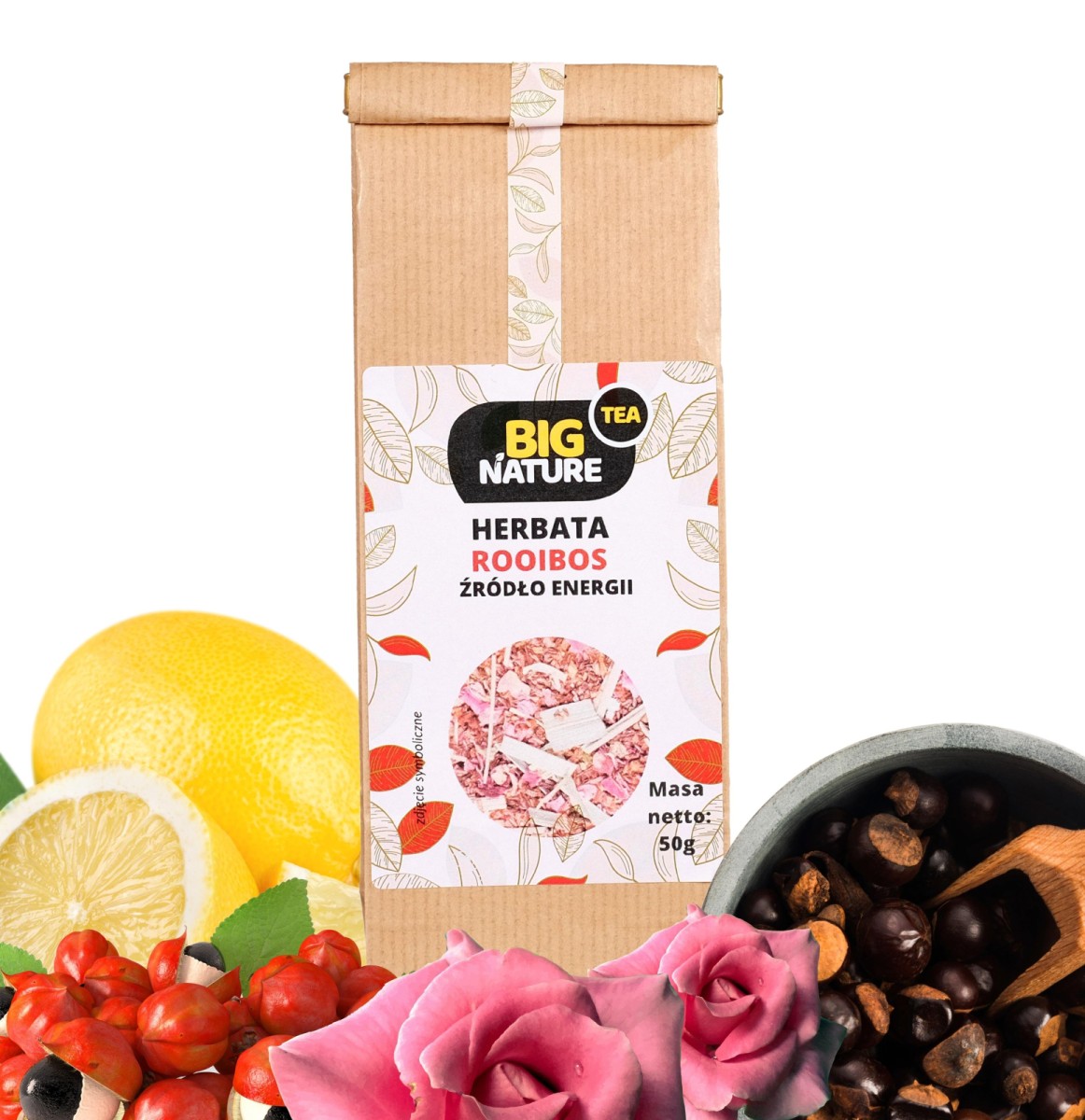 Herbata Rooibos Źródło Energii 50 g - Big Nature