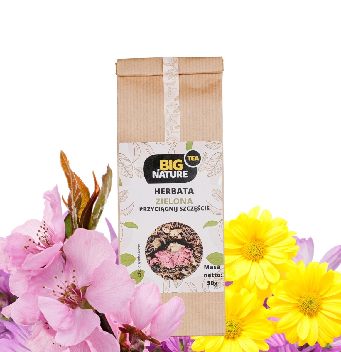 Herbata Zielona Przyciągnij Szczęście 50 g - Big Nature