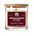 Świeca Sojowa Czekolada-Cynamon 155 g - Big Nature