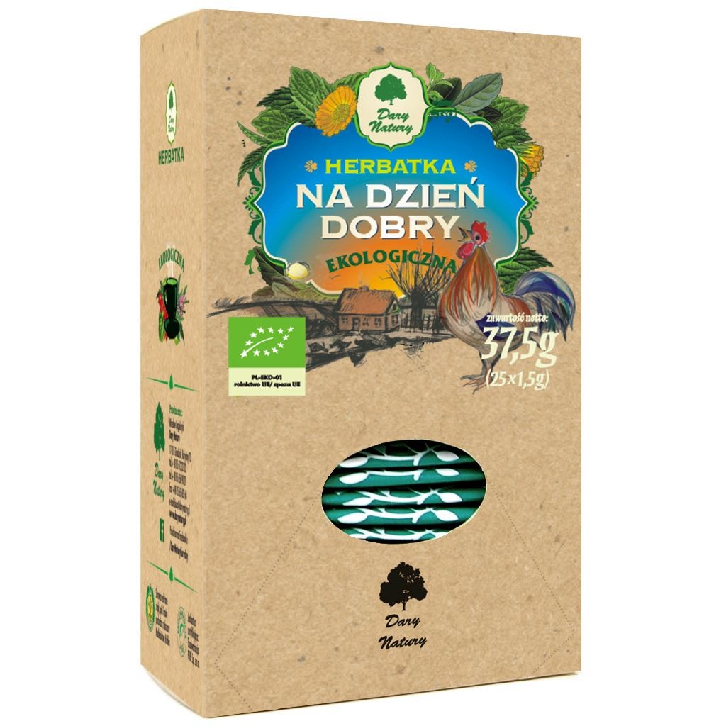 Herbatka Na Dzień Dobry BIO (25x1,5 g) 37,5 g - Dary Natury