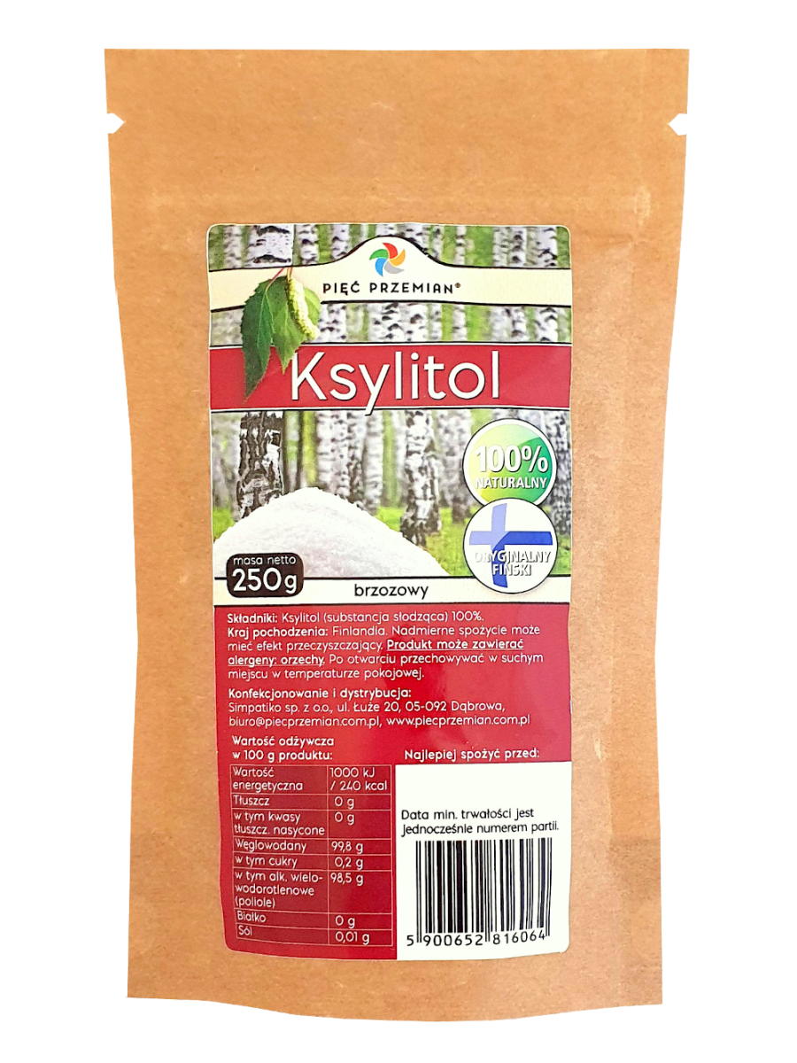 Ksylitol 250g - Pięć Przemian