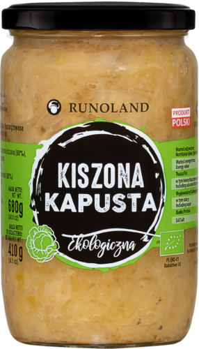 Kapusta Kiszona BIO 410g - Runoland