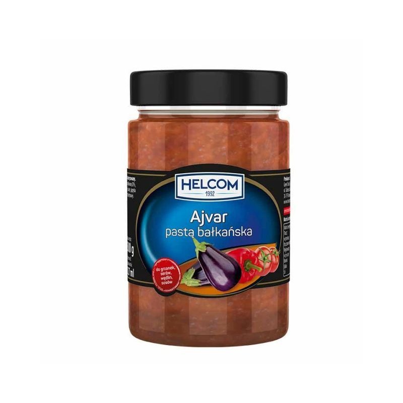Ajvar Pasta w Stylu Bałkańskim 300 g - Helcom