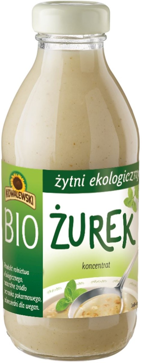 Żurek Żytni Koncentrat bezglutenowy BIO 320 ml - Kowalewski
