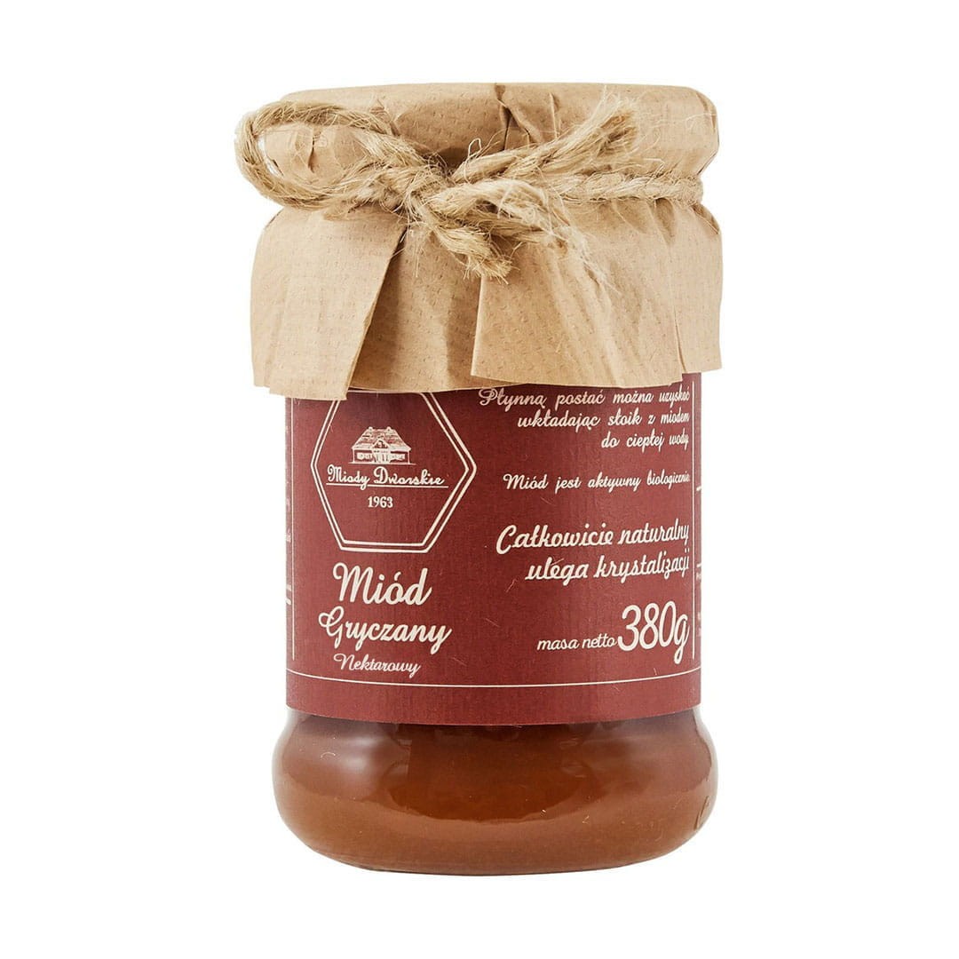 Miód Gryczany 380 g - Miody Dworskie
