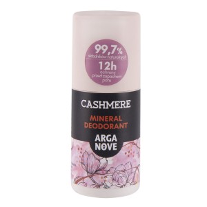 Dezodorant Mineralny Ałunowy Cashmere Roll-On 50 ml - ArgaNove