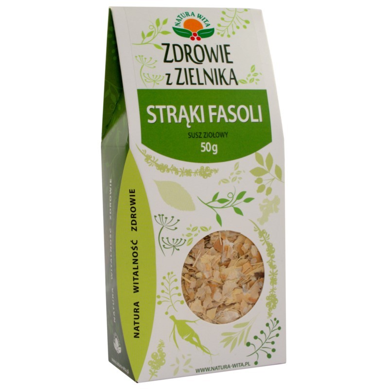 Strąki Fasoli Susz Ziołowy 50 g - Natura Wita