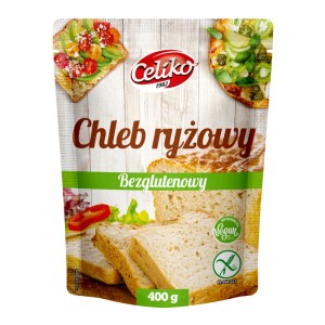 Chleb Ryżowy bezglutenowy 400g - Celiko