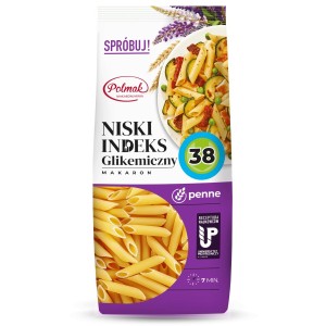 Makaron Penne Niski Indeks Glikemiczny 250 g - Polmak