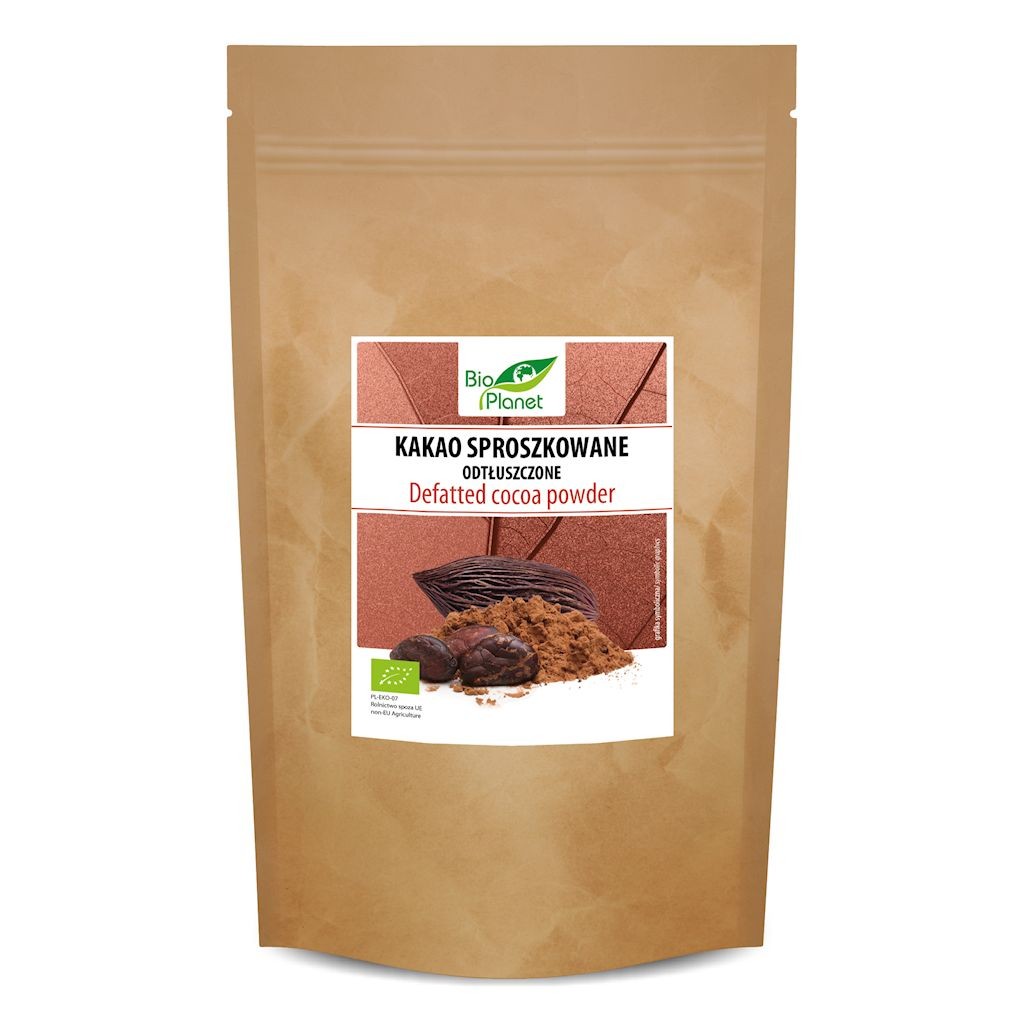 Kakao Sproszkowane Odtłuszczone BIO 200g - Bio Planet