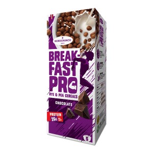 Breakfast Pro Kulki Zbożowe Żytnio-Grochowe z Czekoladą 150 g - Nordcrunch
