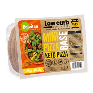 Mini Spody Do Pizzy KETO bezglutenowe 4x30 g - Balviten