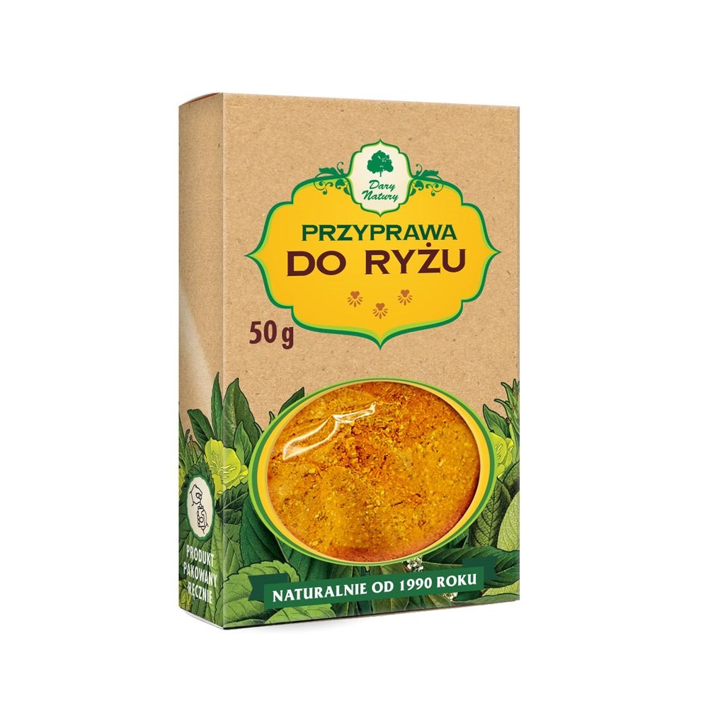 Podlaska Przyprawa do Ryżu 50 g - Dary Natury