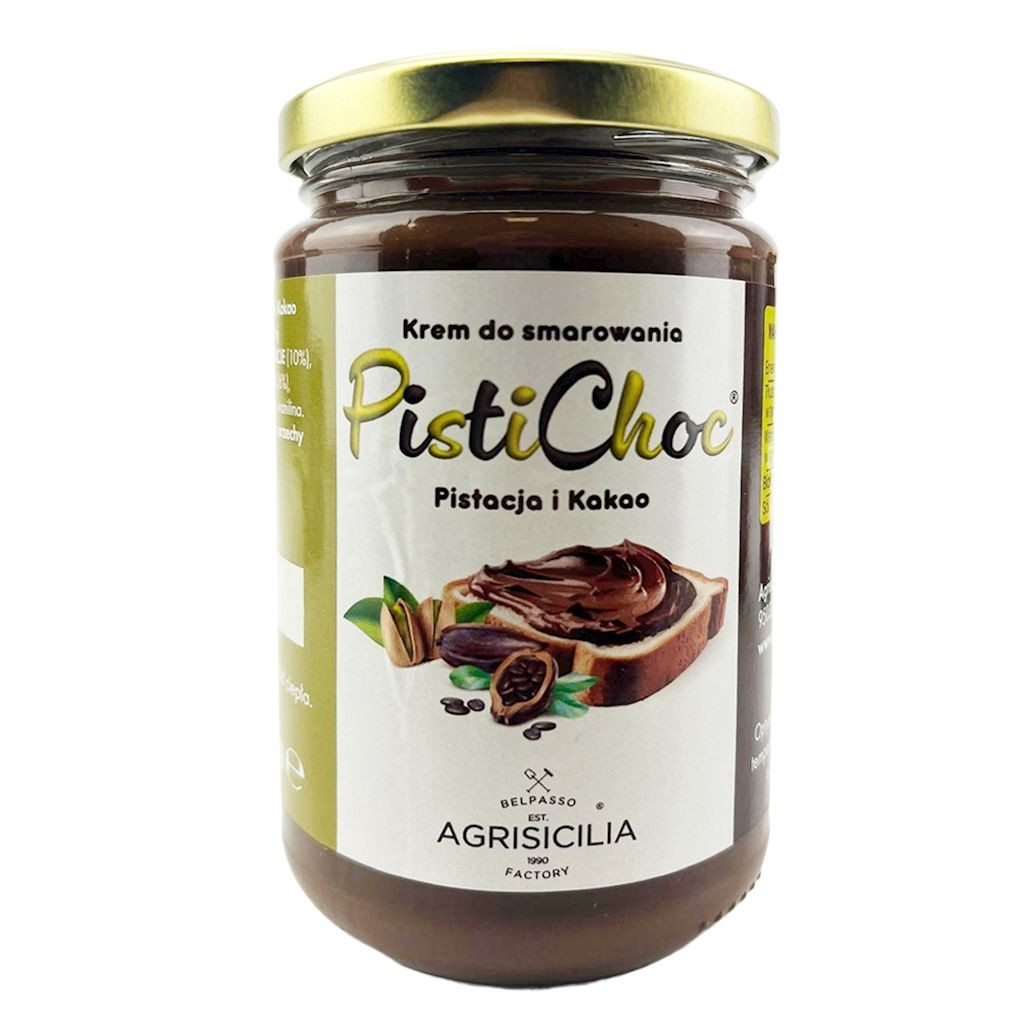 Krem Pistacjowo-Kakaowy 340 g - Agrisicilia