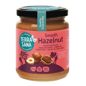 Krem z Orzechów Laskowych Prażonych 100% BIO 250 g - Terrasana