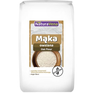 Mąka Owsiana bezglutenowa 400 g - Naturavena