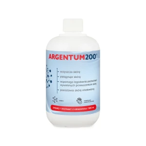 Argentum200® Tonik ze Srebrem + Ekstrakt z Krwawnika 500 ml - Aura Herbals