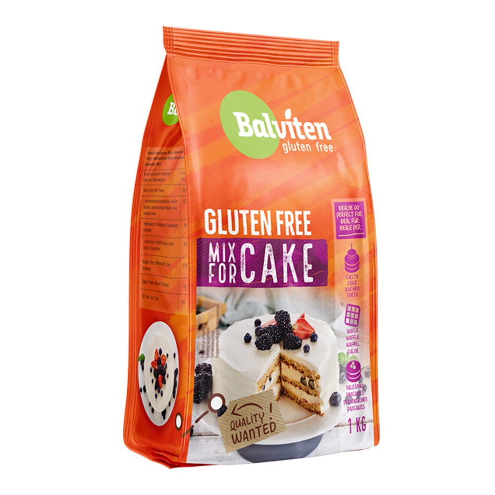 Mieszanka do Wypieku Ciasta bezglutenowa 1kg - Balviten
