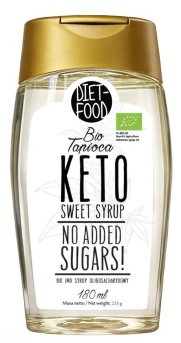 Syrop z Tapioki KETO bezglutenowy bez dodatku cukru BIO 180 ml - Diet Food