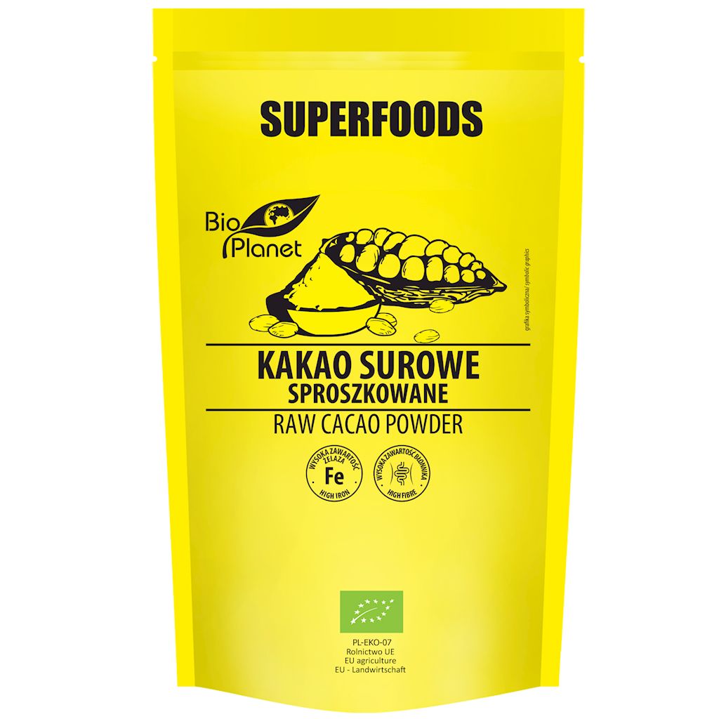 Kakao Surowe Sproszkowane BIO 150g - Bio Planet