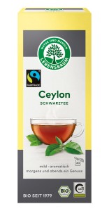 Herbata Czarna Cejlońska Ekspresowa Fair Trade BIO 40g - Lebensbaum