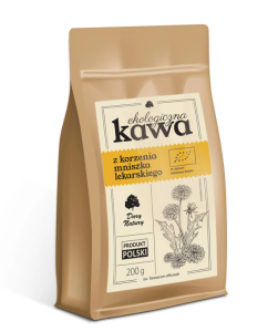 Kawa Mielona z Korzenia Mniszka Lekarskiego Bezkofeinowa BIO 200g - Dary Natury