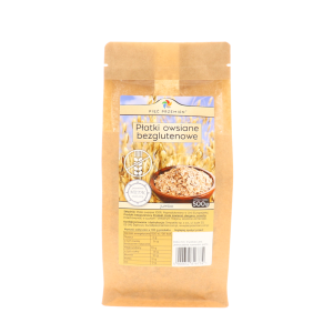 Płatki Owsiane Jumbo bezglutenowe 500g - Pięć Przemian