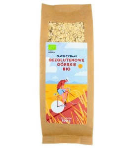 Płatki Owsiane Górskie bezglutenowe BIO 500g - Pięć Przemian