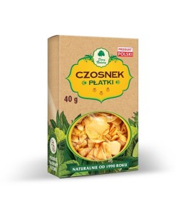 Czosnek Płatki 40g - Dary Natury