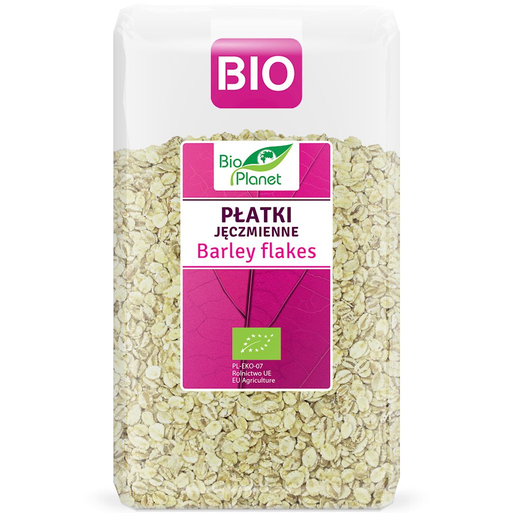 Płatki Jęczmienne BIO 600g - Bio Planet
