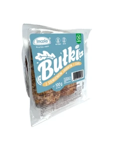 Bułki z Siemieniem Lnianym i Chia bezglutenowe 100g - Incola
